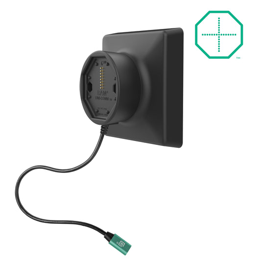 RAM Mounts GDS Uni-Conn magnetic VESA dock with USB-C for IntelliSkin Thin-Case tablets – main product photo