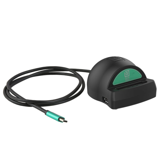 RAM Mounts GDS desktop dock with Power Delivery and USB-A peripheral port for IntelliSkin devices – product photo