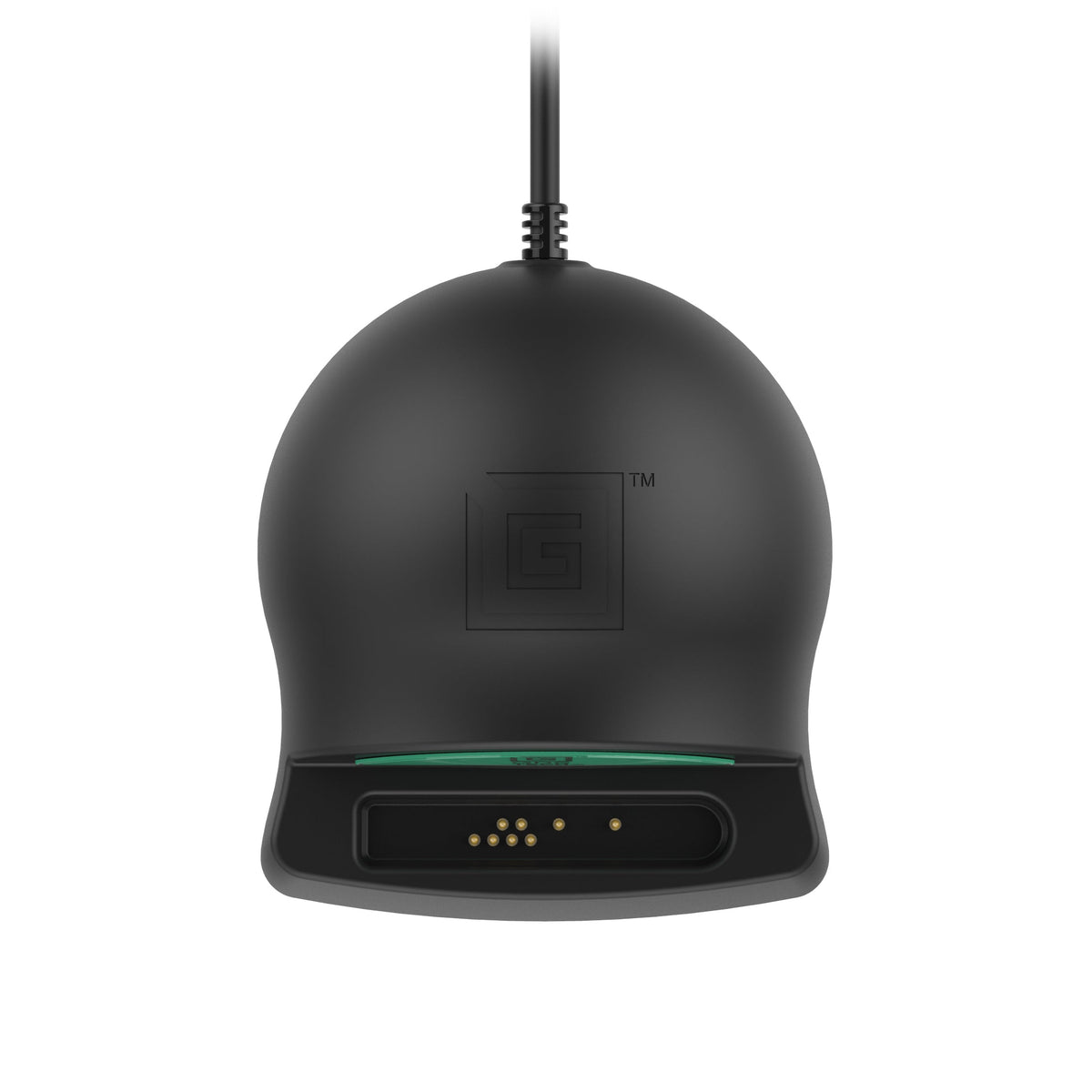 RAM Mounts GDS desktop dock with Power Delivery for phones and small tablets in IntelliSkin – detail photo