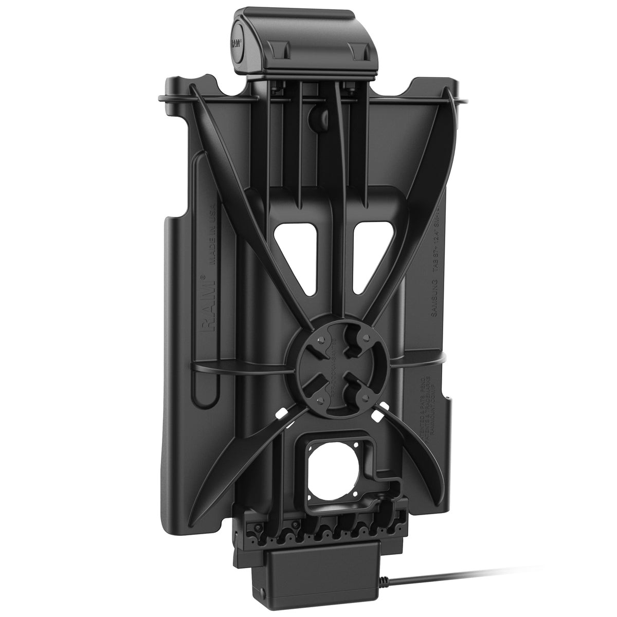 RAM Mounts GDS Tough-Dock for Samsung Tab S10+/S9+/S9 FE+/S8+/S7+/S7 FE – detail view