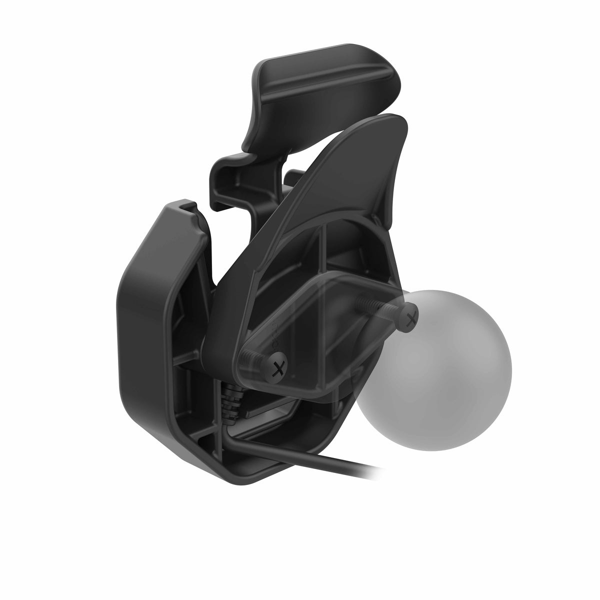 RAM Mounts GDS Uni-Conn powered snap-in dock with PoE adapter for IntelliSkin Thin-Case tablets – additional view