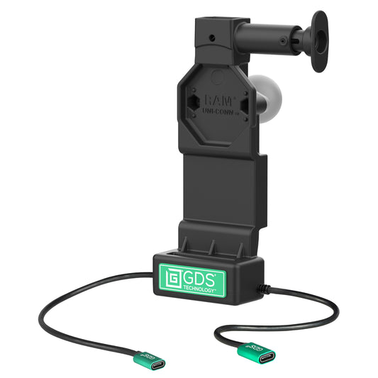 RAM Mounts GDS Uni-Conn tablet dock + USB-C with release button – product photo