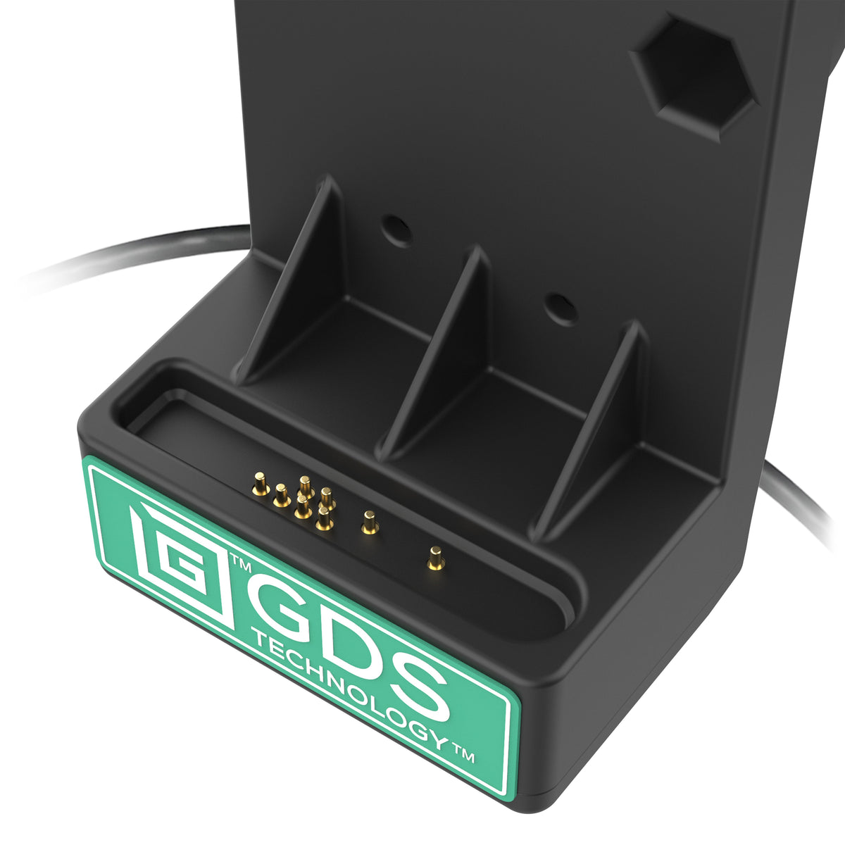 RAM Mounts GDS Uni-Conn spring-loaded tablet dock + USB-A – further view