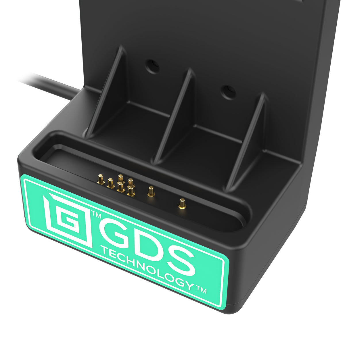 RAM Mounts GDS powered dock for Zebra TC22, TC27, TC53 and TC58 in IntelliSkin – additional view