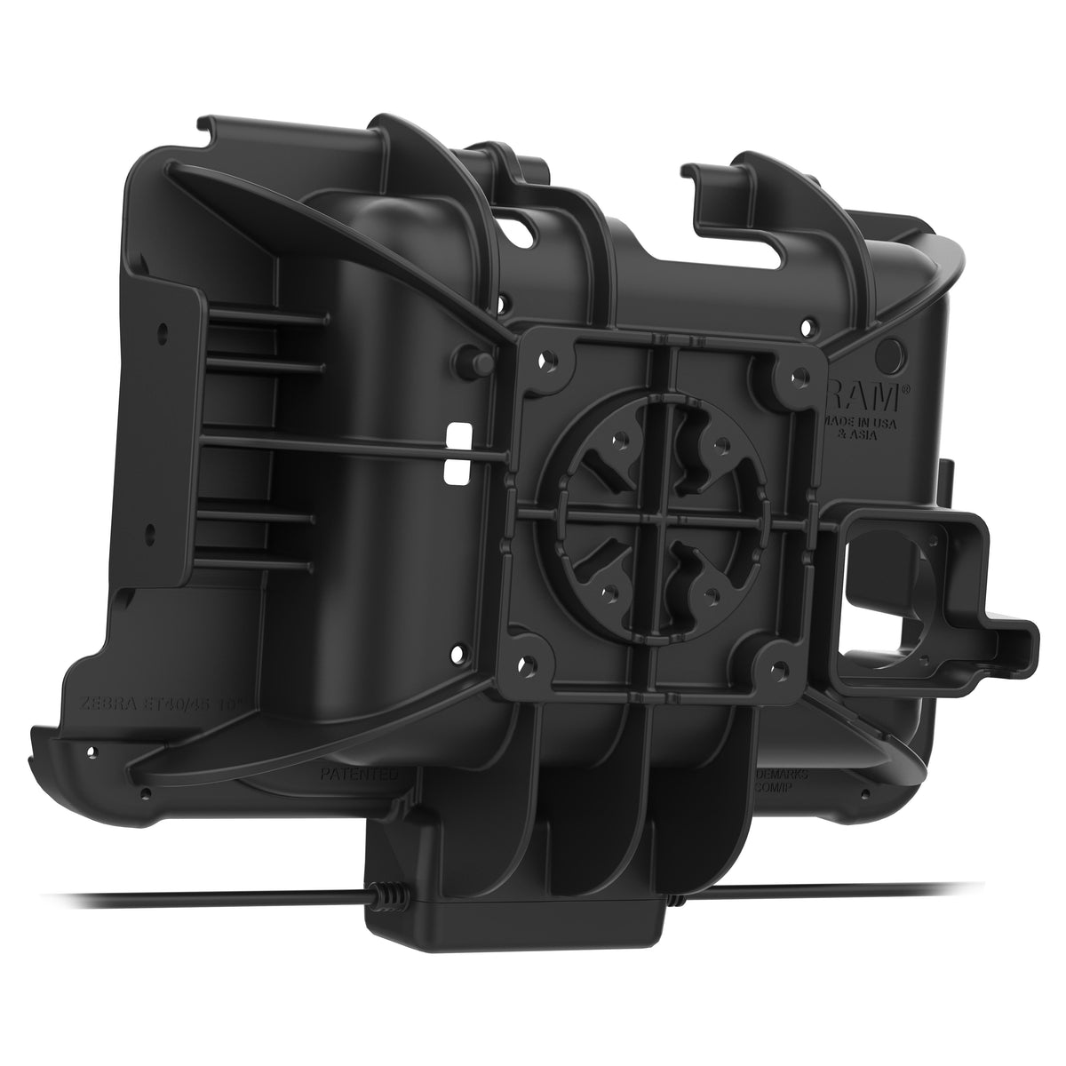RAM Mounts GDS power + data dock for Zebra ET40, ET45 and ET401 10-inch tablets in IntelliSkin – additional photo