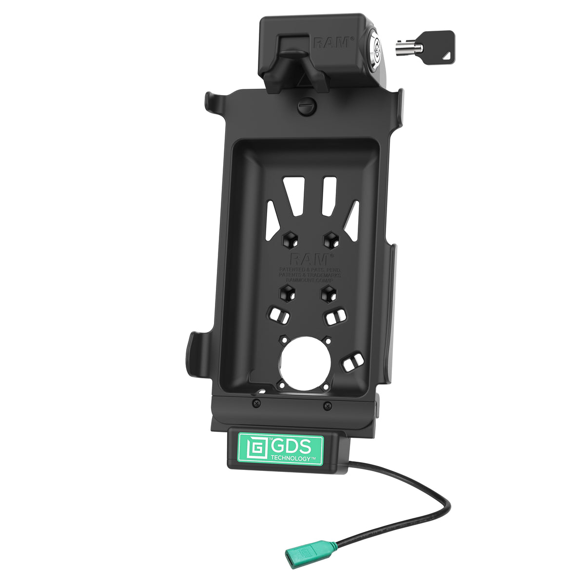 RAM Mounts Locking GDS Tough-Dock with USB-C 3.1 for Samsung Tab Active5 and 3 – alternative view