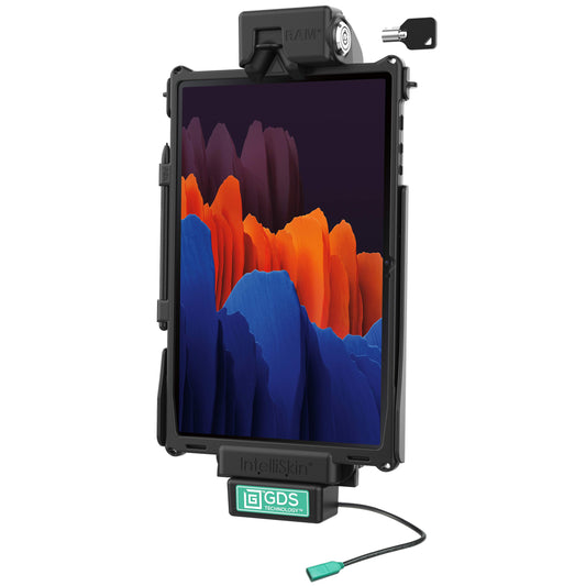 RAM Mounts Locking GDS Tough-Dock with USB-C 3.1 for Samsung Tab S10+/S9+/S9 FE+/S8+/S7+/S7 FE – product photo