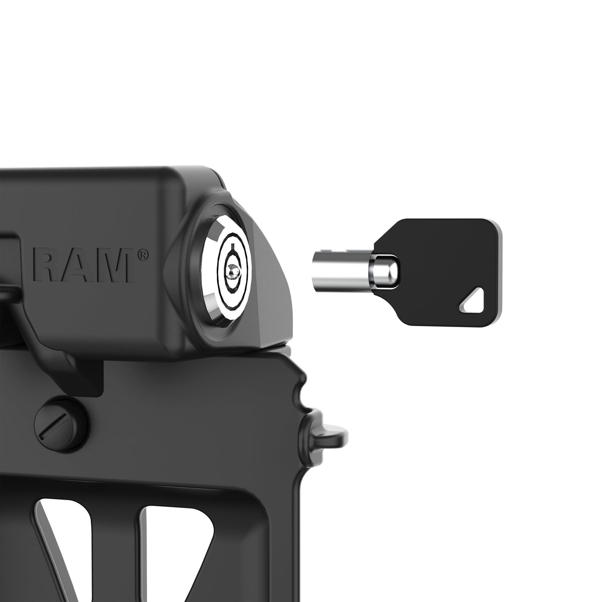 RAM Mounts key-locking GDS Tough-Dock + Single USB-A for Samsung Tab A11, A9 and A7 Lite 8.7" in IntelliSkin – additional product photo