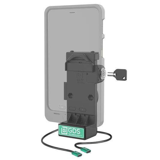 RAM Mounts GDS Uni-Conn locking spring-loaded tablet dock + USB-C – alternative view