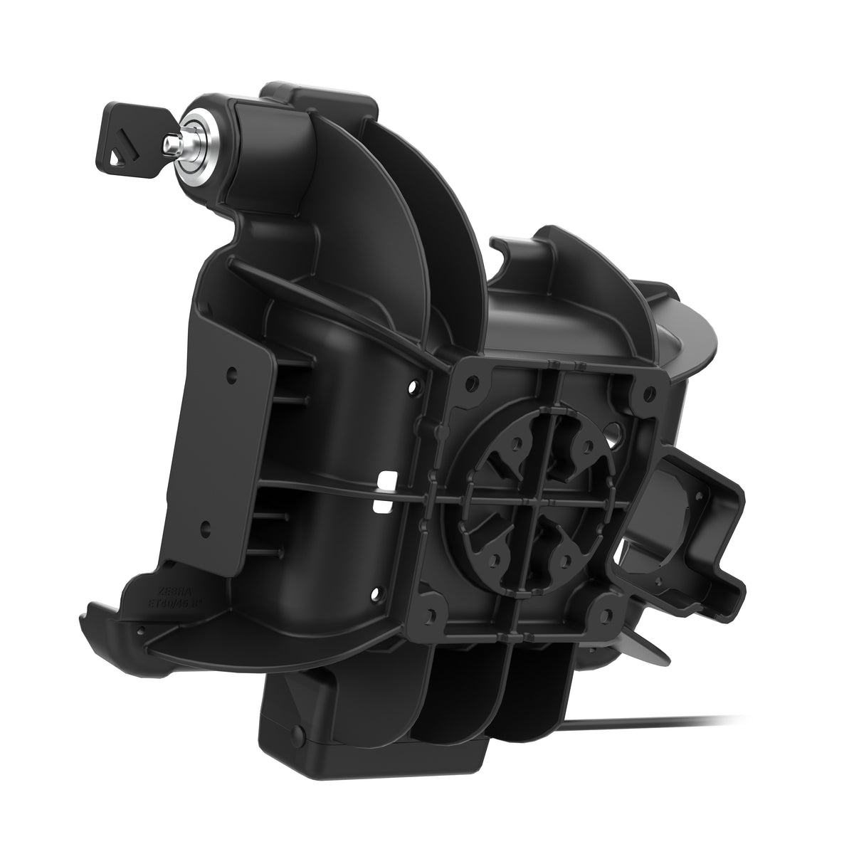 RAM Mounts locking GDS powered dock for Zebra ET40, ET45 and ET401 8-inch tablets in IntelliSkin – additional photo