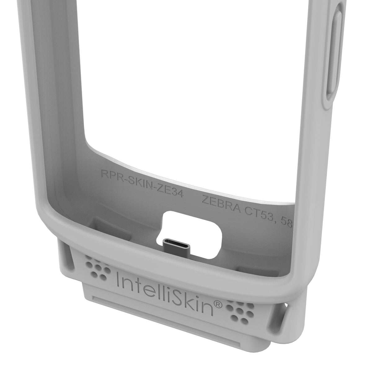 RAM Mounts IntelliSkin protective sleeve in grey for Zebra TC53 and TC58 – additional view
