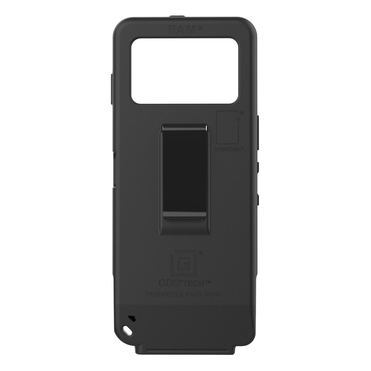 RAM Mounts IntelliSkin protective sleeve with USB-C port and belt clip for Zebra EM45 – another angle