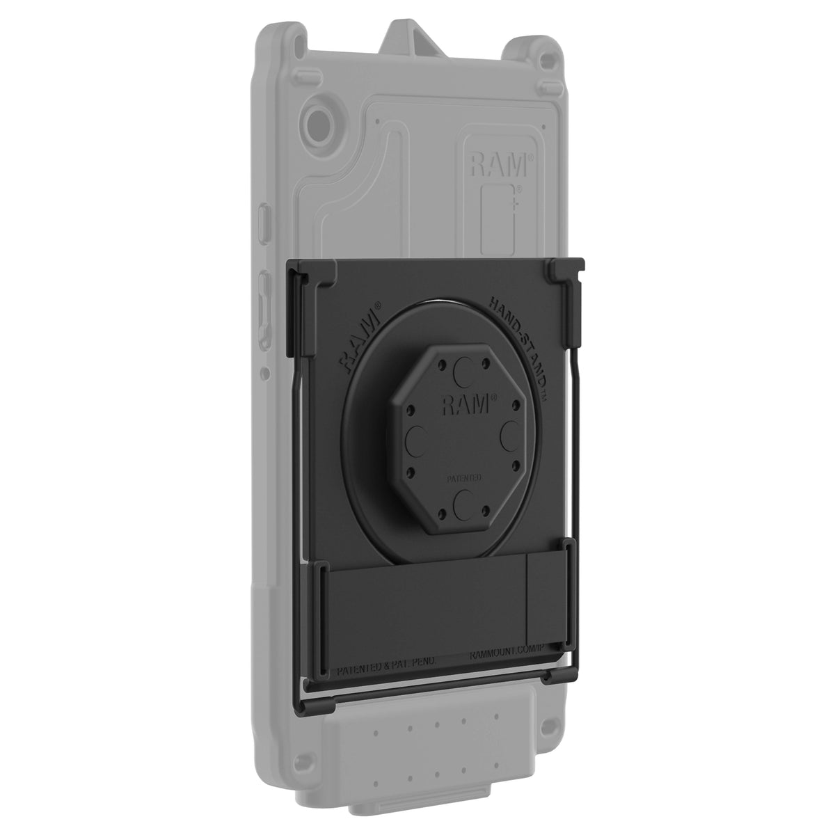 RAM Mounts GDS Hand-Stand kickstand with Uni-Conn adapter for IntelliSkin tablet sleeves – main product photo