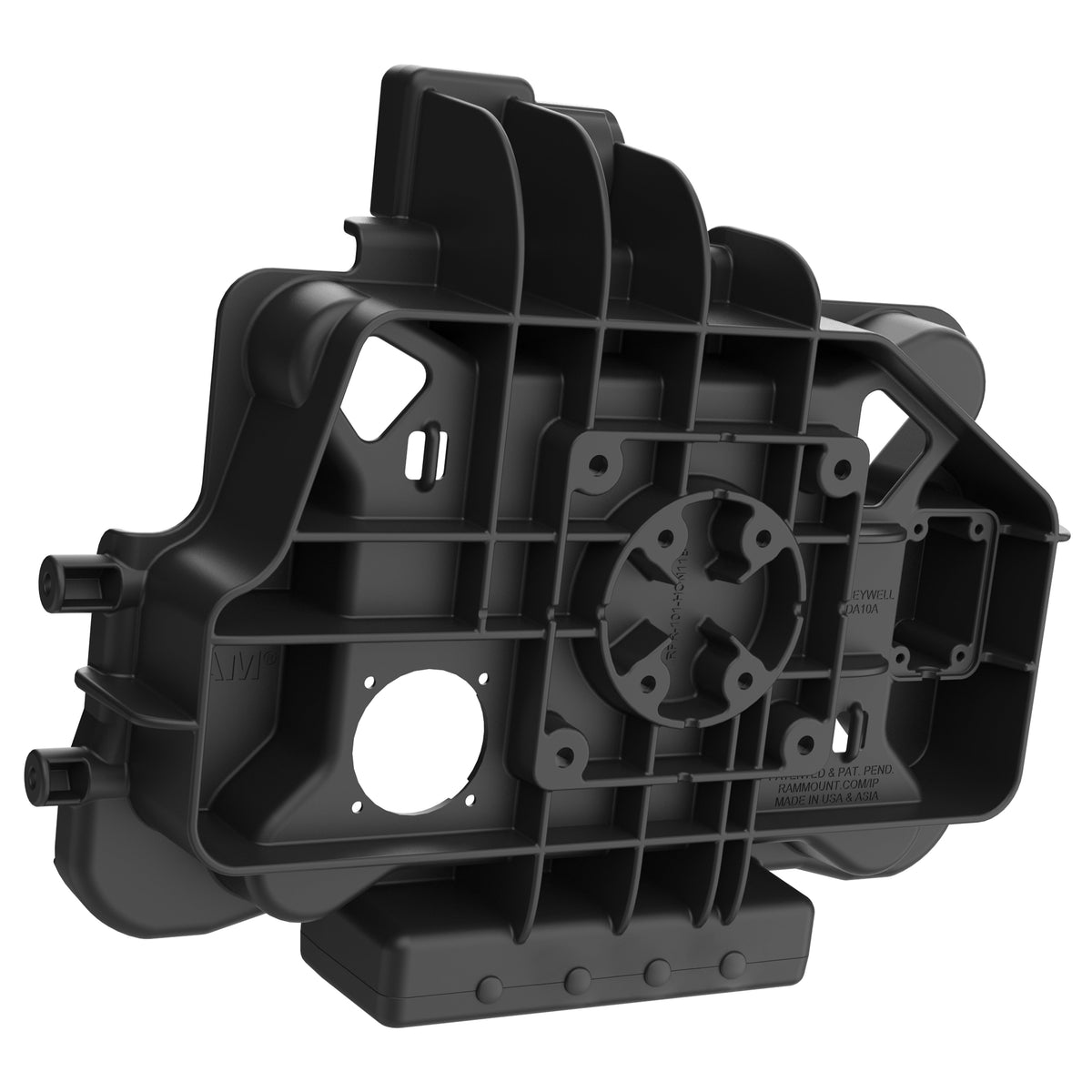 RAM Mounts Form-Fit holder for Honeywell ScanPal EDA10A tablet – another angle