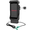 RAM Mounts stacja dokująca z zasilaniem, USB-A i zamkiem do Honeywell CT40/CT45/CT47 (RAM-HOL-HON12PDLU)