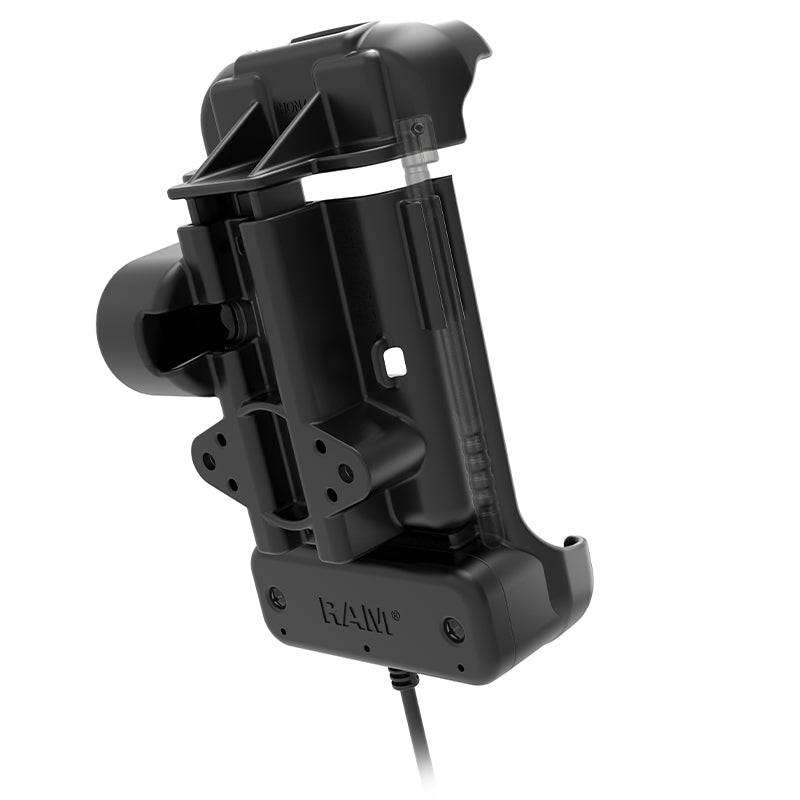 RAM Mounts Form-Fit powered dock for Honeywell CT50, CT60 and CT60 XP – another angle