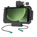 RAM Mounts Locking USB-C Modular Dock + USB-C Data for Samsung Tab Active5 & 3 (RAM-HOL-SAM58CPKLN-CU)