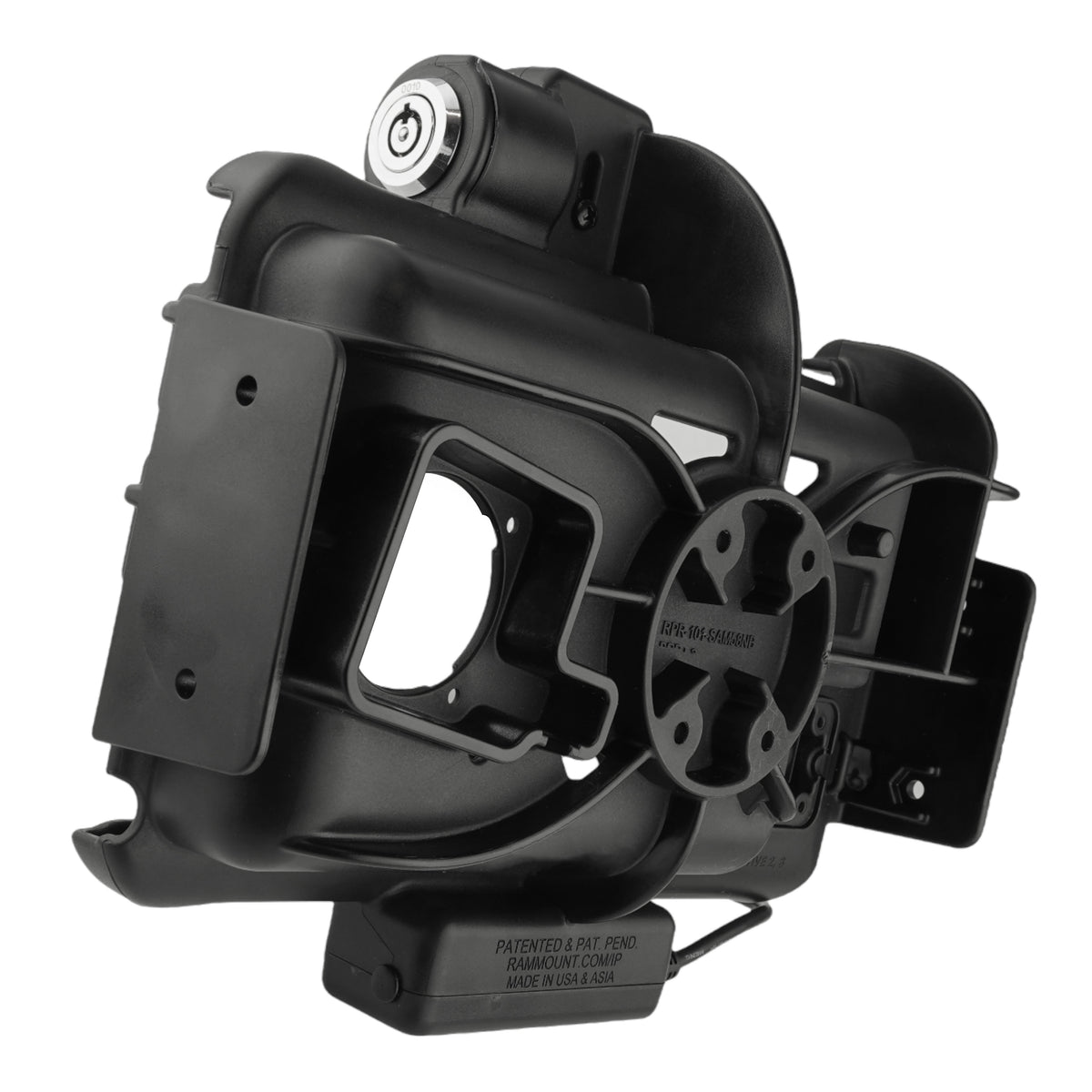 RAM Mounts Locking USB-C Modular Dock for Samsung Tab Active5 and 3 – detail view