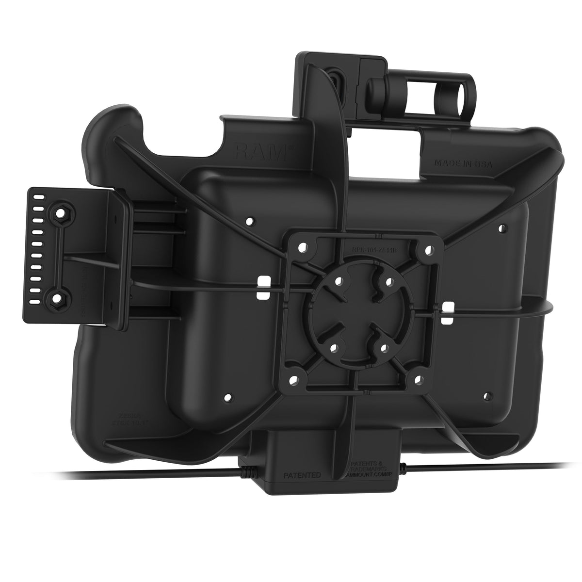 RAM Mounts GDS power dock with dual USB-A for Zebra ET5x 10.1" rugged tablets – additional view
