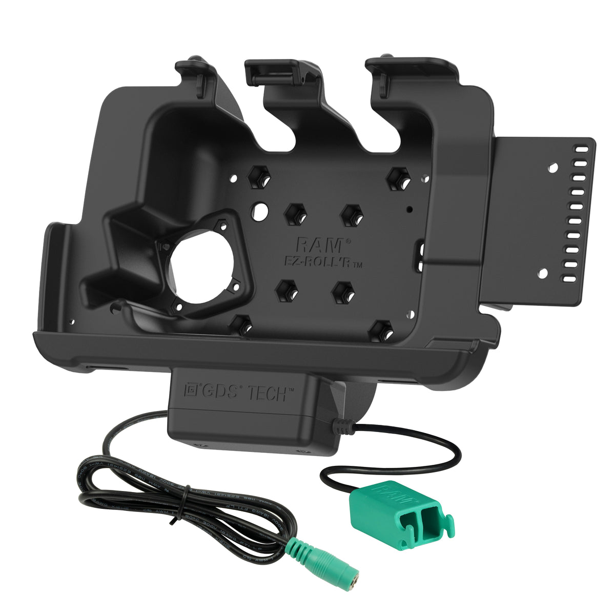 RAM Mounts Tough-Dock power + dual USB for Zebra ET40, ET45 and ET401 8-inch tablets with Rugged Frame – alternative view