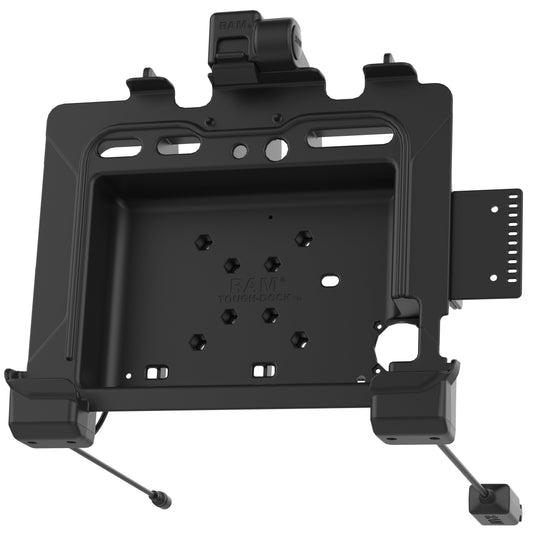 RAM Mounts Power + Dual USB-A Dock for Zebra ET80 and ET85 – alternative view