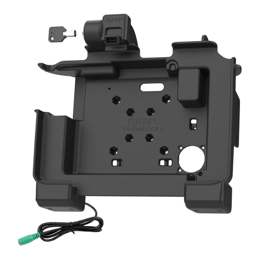 RAM Mounts Key-Locking Powered Dock for Zebra ET60 and ET65 – alternative view