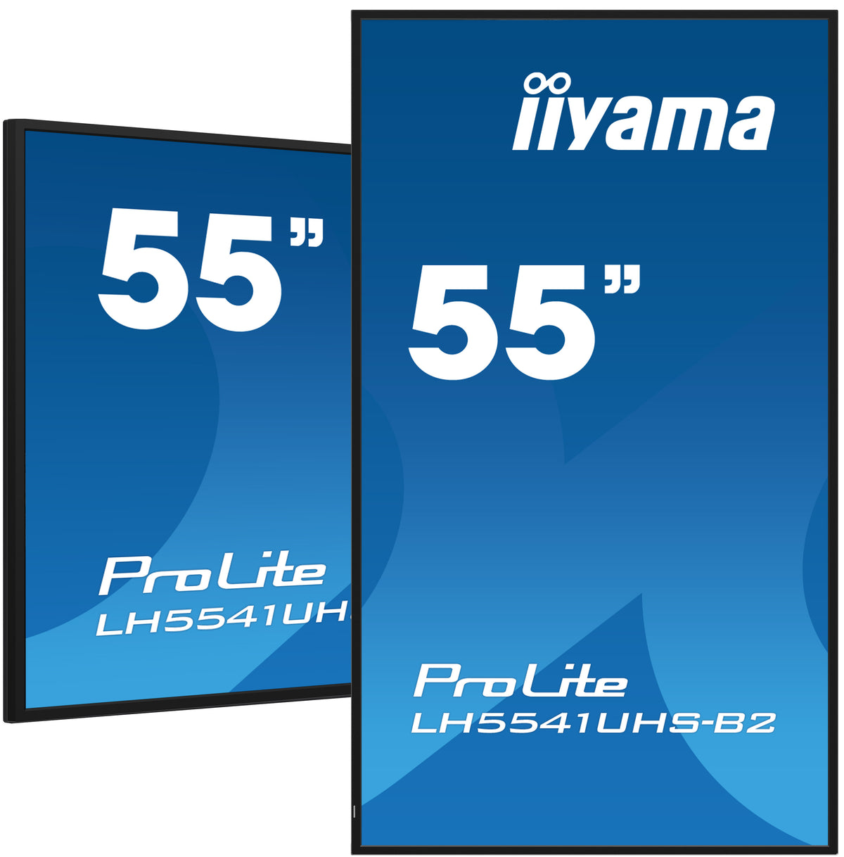 iiyama ProLite LH5541UHS-B2 55" 4K Digital Signage Display – official product photo 1 (LH5541UHS-B2)