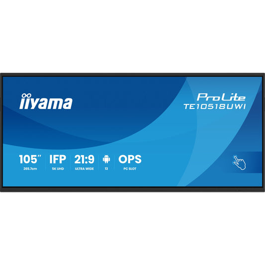 iiyama ProLite TE10518UWI-B1AG 105" interactive touch display