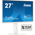 iiyama ProLite XUB2797HSU-W2 27" Monitor, IPS, FHD 100 Hz, Height-Adjustable, White (XUB2797HSU-W2)