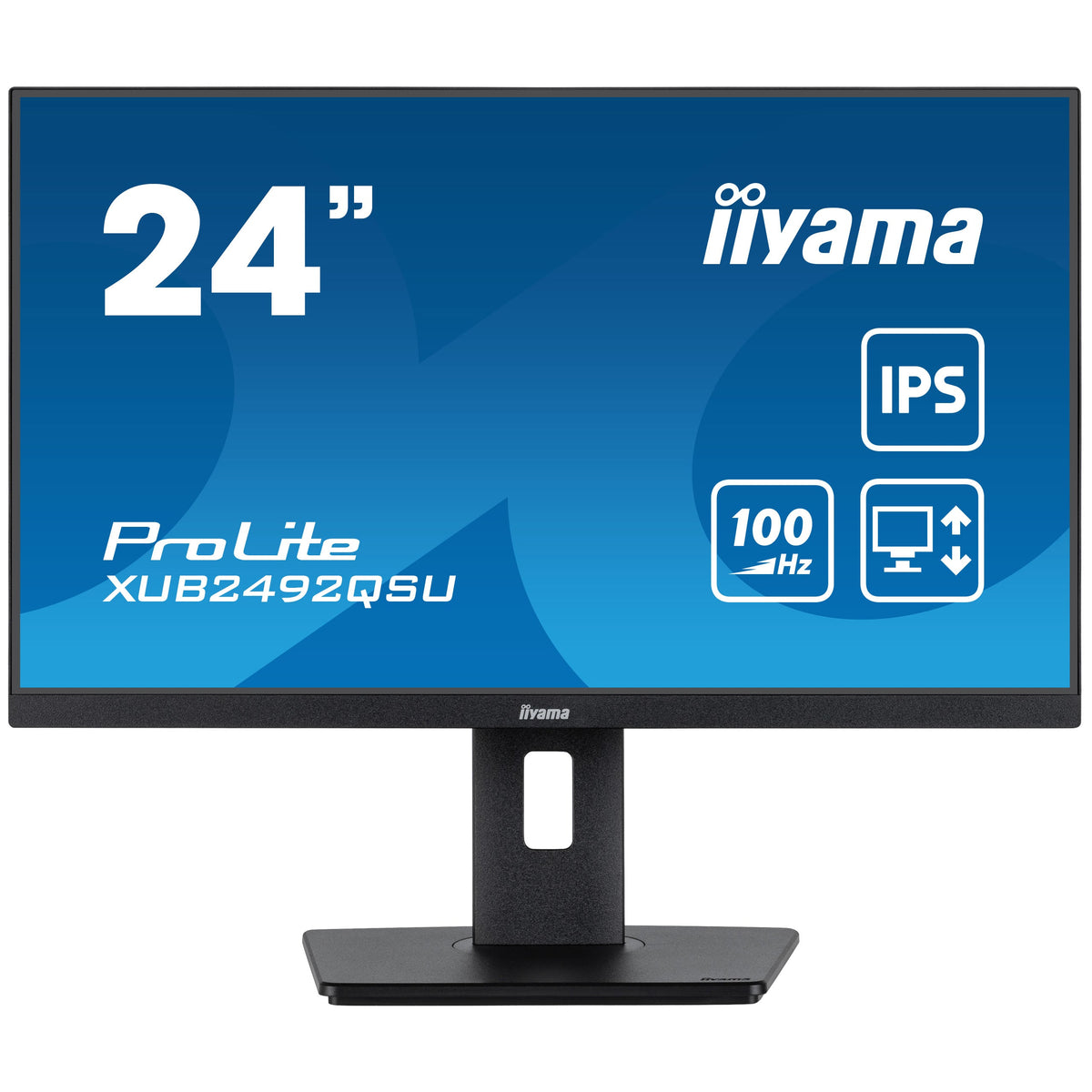iiyama ProLite XUB2492QSU-B1 24-inch monitor – alternate view