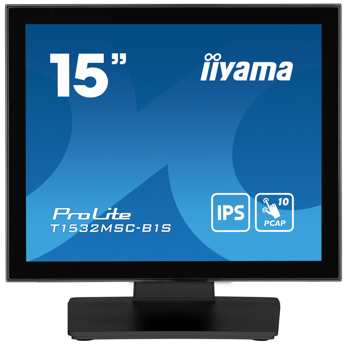 iiyama ProLite T1532MSC-B1S 15-inch touch monitor – detail view