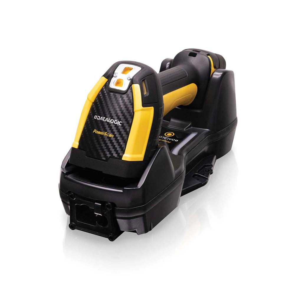Datalogic PowerScan PM9600 with charging/transmitter cradle (PM9600-HP910RBK20)