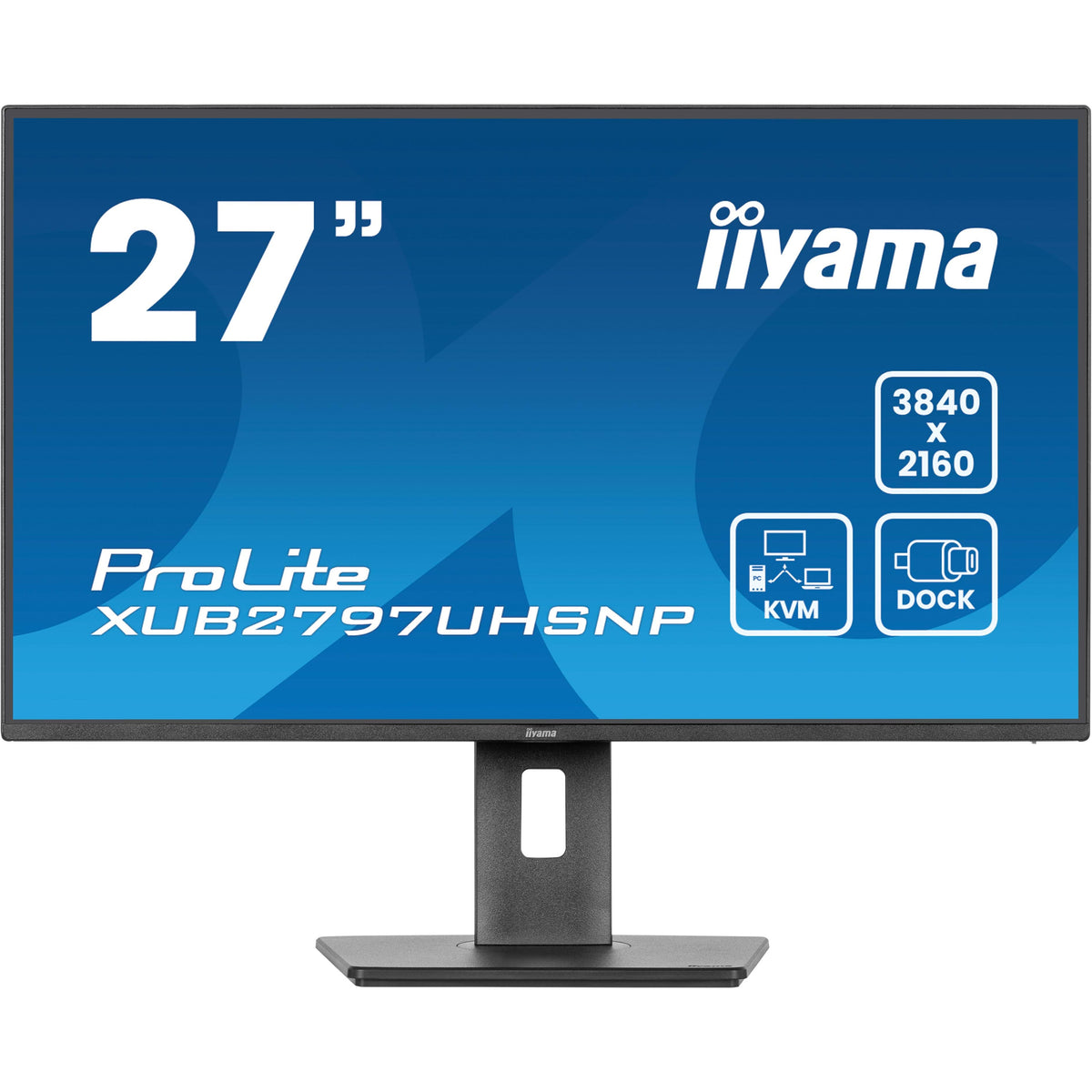 iiyama ProLite XUB2797UHSNP-B1 27-inch monitor – alternate view