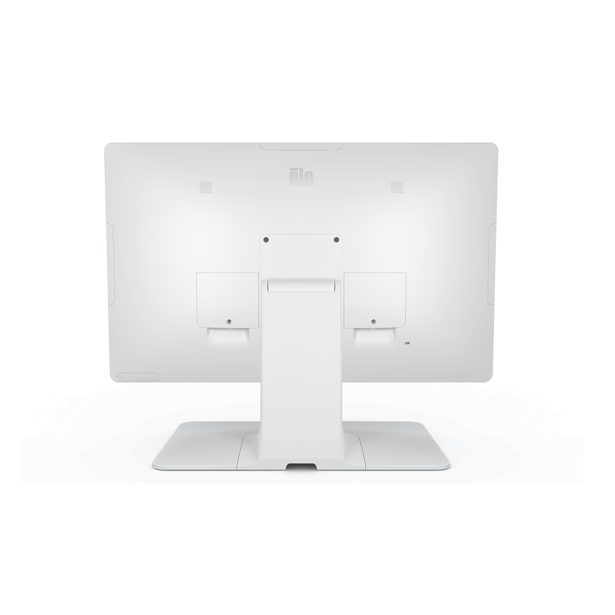 Elo 2203LM 21.5" medical touch monitor, white – rear view