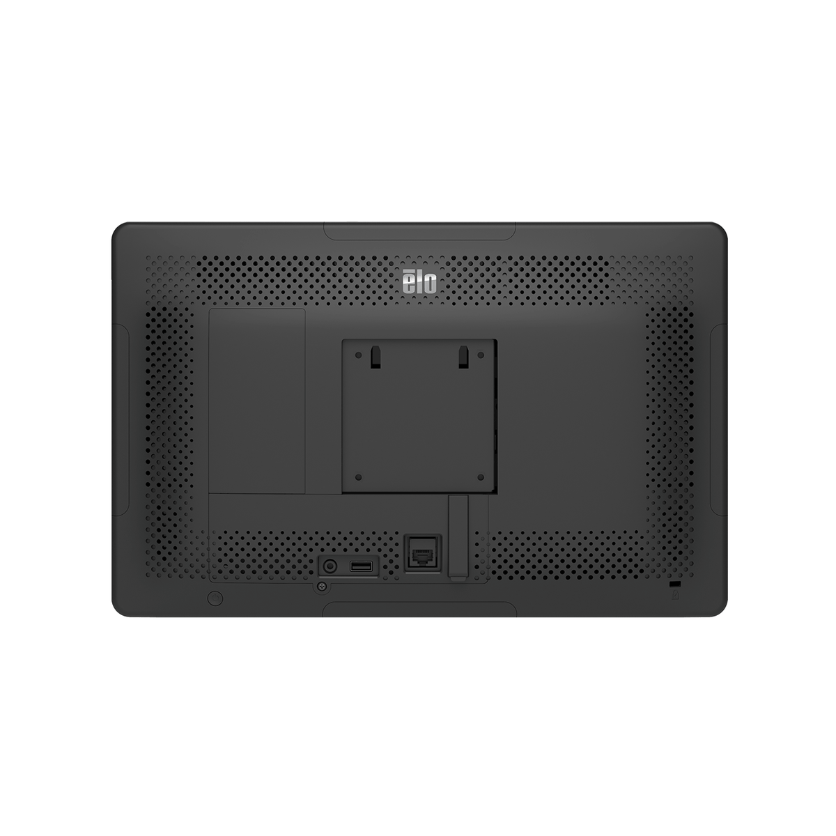 Elo I-Series 2 with Intel 15.6-inch touch computer E551068, rear view with VESA mount