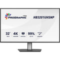 iiyama ProGraphic HB3201UHSNP-B1 32" monitor, IPS Black, 4K UHD, USB-C 96 W, KVM (HB3201UHSNP-B1)