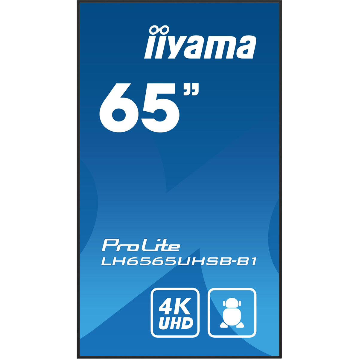 iiyama ProLite LH6565UHSB-B1 65" 4K Digital Signage Display – official product photo 3 (LH6565UHSB-B1)