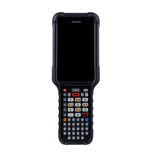 Honeywell CK67 ultra-rugged Android mobile computer, 51-key alphanumeric keypad, FlexRange extended range 2D imager, 5G + Wi-Fi (CK67-X1N-5ES1A0G) – front view