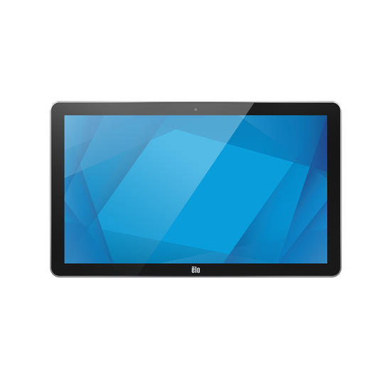 Elo I-Series 5 Steel 15.6" stainless steel IP65 Android touch computer, front view (E176451)