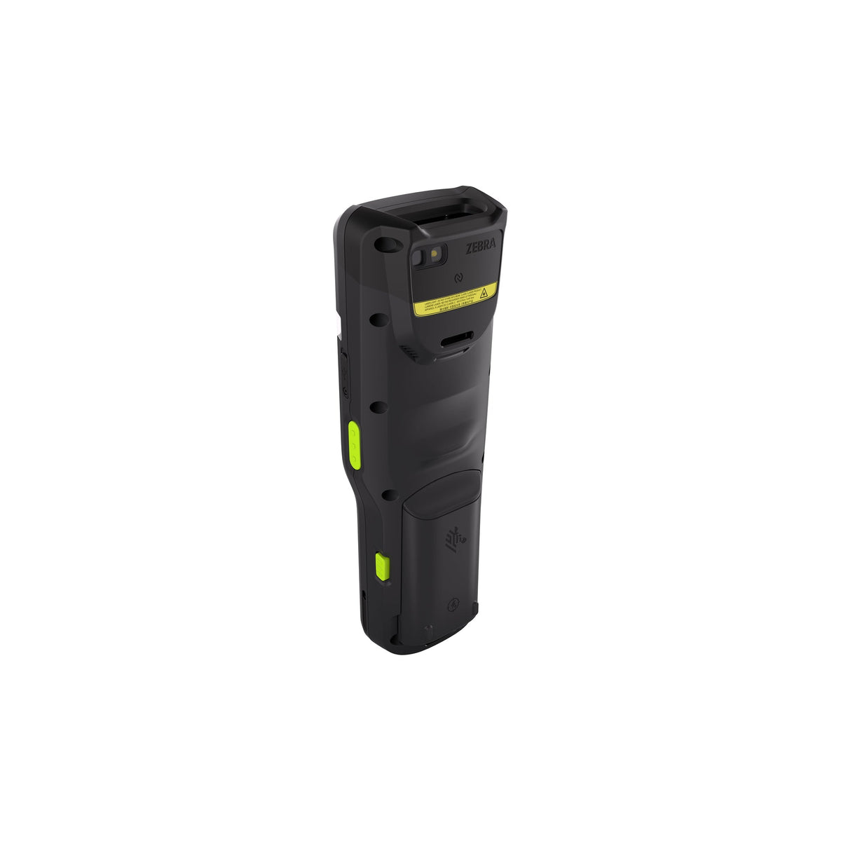 Zebra MC3450 rugged 5G keypad mobile computer, straight shooter, 38-key function numeric keypad (MC345B-3S1M53SS-A6) – back view