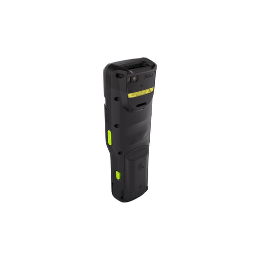 Zebra MC3400 rugged keypad mobile computer, straight shooter, 29-key numeric keypad (MC3401-0S1J52SS-A6) – back view