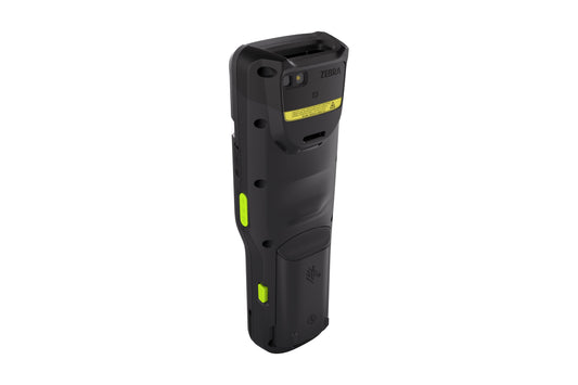 Zebra MC3450 rugged 5G keypad mobile computer, straight shooter, 38-key function numeric keypad (MC345B-3S1R63SS-A6) – back view