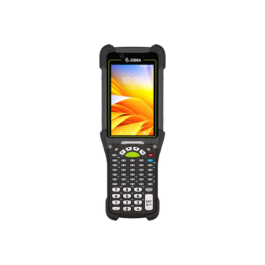 Zebra MC9450 rugged 5G keypad mobile computer, pistol grip, 53-key standard alphanumeric keypad (MC945B-3G1P6DSB-A6) – front view
