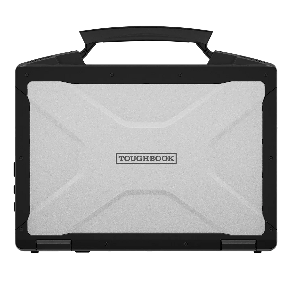 Panasonic TOUGHBOOK 56 FZ-56AZ02TBE closed, magnesium-alloy lid with integrated carry handle