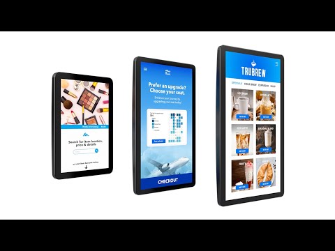 Elo 1304L 13.3" Touch Monitor, PCAP 10-touch, FHD, IP54, no Stand, Black (E968908) – official video