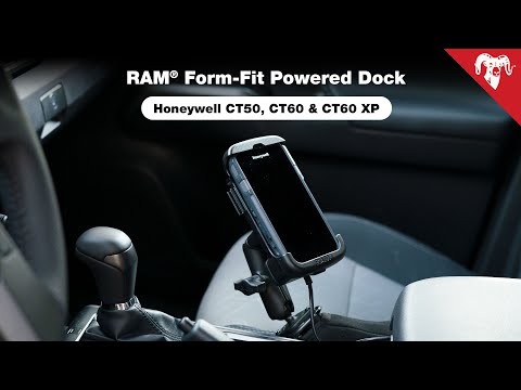 RAM Mounts Form-Fit Powered Dock for Honeywell CT50, CT60 & CT60 XP (RAM-HOL-HON7U) – official RAM Mounts video