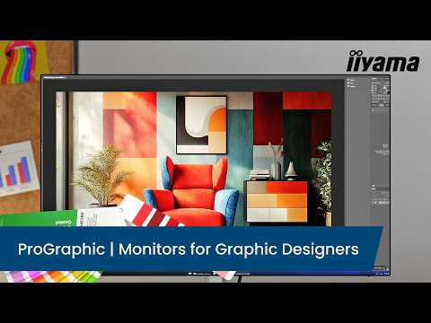 iiyama ProGraphic HB3201UHSNP-B1 32" Monitor, IPS Black, 4K UHD, USB-C 96 W, KVM (HB3201UHSNP-B1) – official video