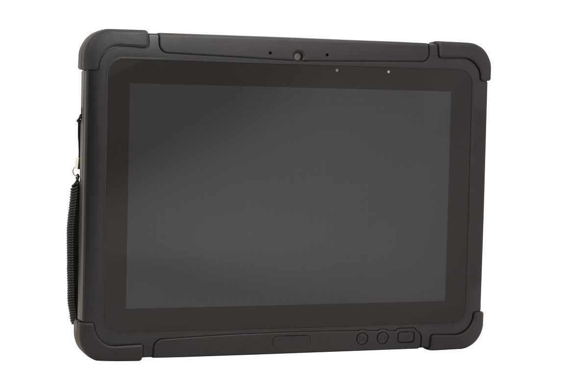 Honeywell RT10A 10.1" rugged Android tablet with N6803 FlexRange imager, Wi-Fi (RT10A-L0N-18C12E0E) – front view