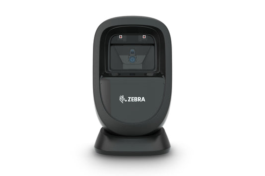 Zebra DS9308 presentation scanner in Midnight Black (DS9308-SR4U2100AZW) – front view