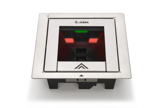 Zebra SP7201-H horizontal in-counter scanner with Checkpoint EAS, sapphire glass (SP7201-SH00004SCWW) – top view of the scan window
